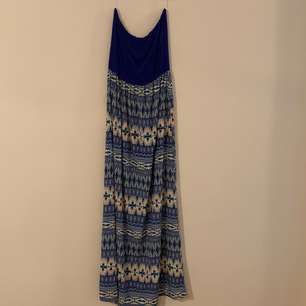 Strapless Maxi dress